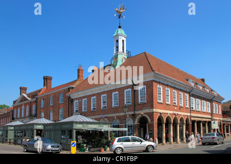 Château de Farnham Surrey England street Banque D'Images