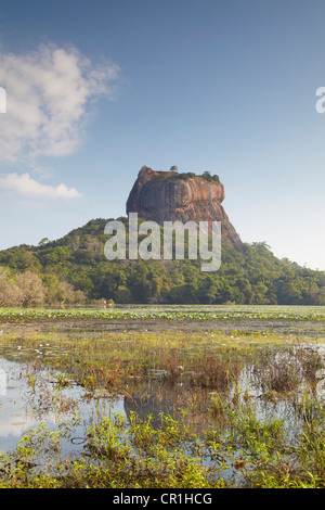 Sigiriya (Site du patrimoine mondial de l'UNESCO), North Central Province, Sri Lanka Banque D'Images