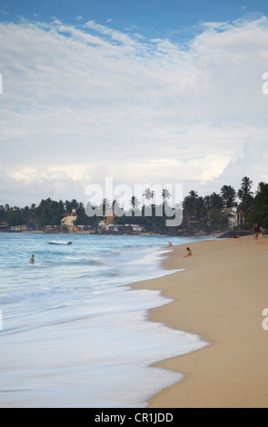 Unawatuna beach, Province du Sud, Sri Lanka Banque D'Images