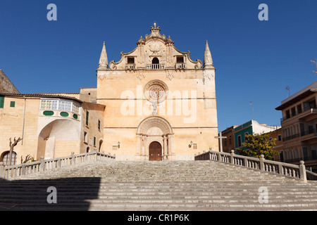 Église de Sant Miquel, Felanitx, Majorque, Îles Baléares, Espagne, Europe Banque D'Images