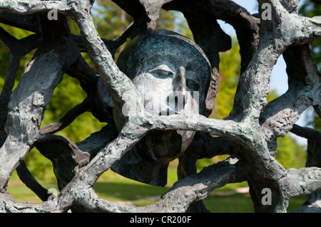 Mémorial aux morts du Chemin des Dames, Première Guerre mondiale monument, plateau de Californie, France Banque D'Images