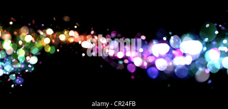 Lumières abstraits Banque D'Images