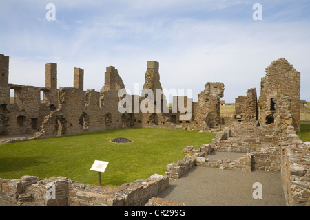 Birsay Orkney Islands continent ouest Écosse Ruines de Earl's Palace Construit par Earl Robert Stewart dans 16thc Banque D'Images