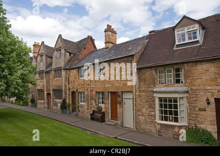 Cottages en pierre de Cotswold à Chipping Campden Banque D'Images