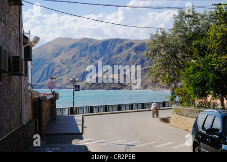 Ordzhonikidze, un établissement urbain de Feodosiya, Crimea, Ukraine Banque D'Images