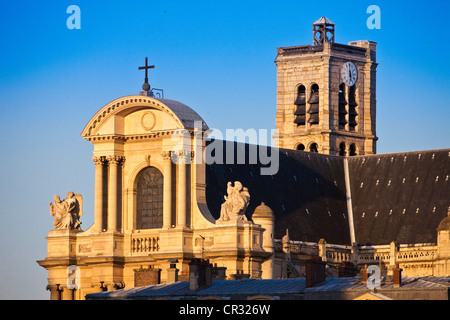 France, Paris, quartier du Marais, l'église Saint Gervais Saint Protais Banque D'Images