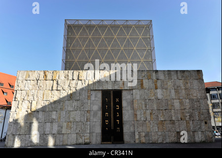 Synagogue Ohel Jakob, nouvelle grande synagogue de la communauté juive de Munich, Jakobsplatz, Munich, Bavaria, Germany, Europe Banque D'Images