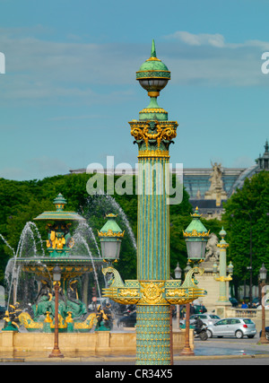 France Paris Place de La Concorde Banque D'Images