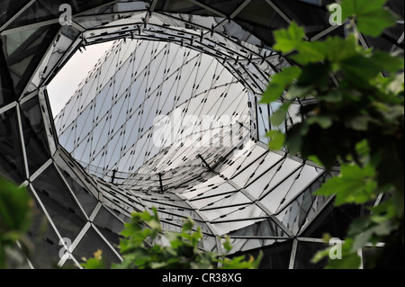 Centre commercial MyZeil, détail, l'architecture moderne, centre-ville, Frankfurt am Main, Hesse, Germany, Europe Banque D'Images