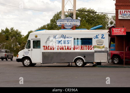 Taco truck - USA Banque D'Images