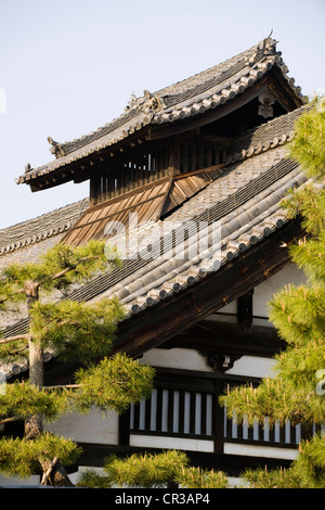 Le Japon, l'île de Honshu, la région de Kinki, ville de Kyoto, quartier de Gion, dans le Kennin Ji Banque D'Images