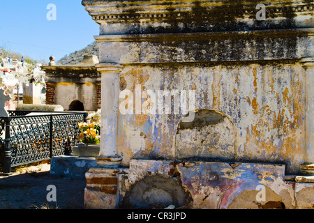 Cimetière de Todos Santos' dans 'Baja Mexique Banque D'Images