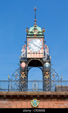 Eastgate Clock à Chester Cheshire England UK GB EU Europe Banque D'Images