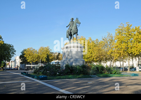 Place Napoléon, statue, monument, place, La Roche sur Yon, Vendée, Pays de la Loire, France, Europe, PublicGround Banque D'Images