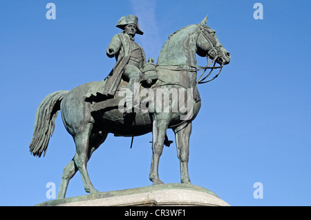 Place Napoléon, statue, monument, place, La Roche sur Yon, Vendée, Pays de la Loire, France, Europe Banque D'Images