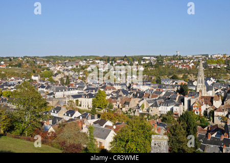 Village d'Argenton-sur-Creuse, Chateauroux, Indre, région Centre, France, Europe, PublicGround Banque D'Images