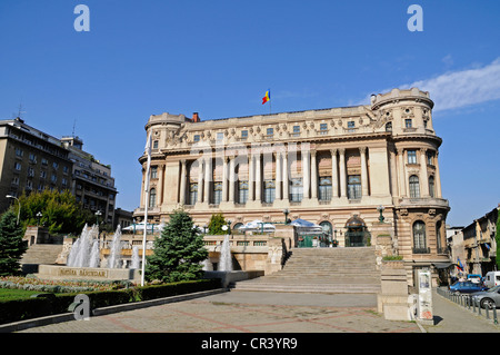 Cercul Militar National, mess des officiers, des capacités militaires, restaurant, musée, Bucarest, Roumanie, Europe orientale, PublicGround Banque D'Images