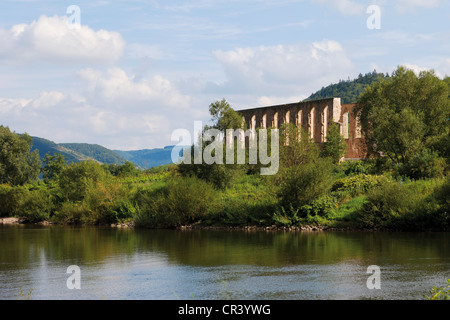 Ruines de l'abbaye de Kloster Stuben, Bremm, Moselle, Rhénanie-Palatinat, Allemagne, Europe Banque D'Images