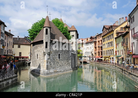 Palais de l'Isle, rivière Thiou, Annecy, Haute-Savoie, Rhône-Alpes, France, Europe Banque D'Images