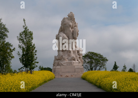 Mémorial américain aux Français combattants de la Marne, Meaux, France Banque D'Images