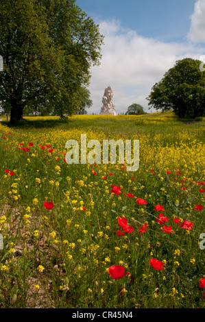 Mémorial américain aux Français combattants de la Marne, Meaux, France Banque D'Images