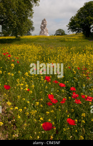 Mémorial américain aux Français combattants de la Marne, Meaux, France Banque D'Images