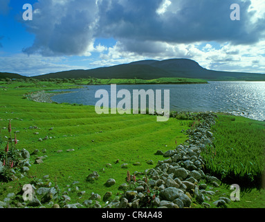 Corraun Peninsula, le son d'Achill, Comté de Mayo, République d'Irlande, Europe Banque D'Images