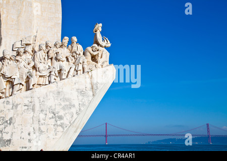 Padrão dos Descobrimentos, Monument des Découvertes, célébrer Henri le Navigateur et l'âge de la découverte et de Portugais Banque D'Images