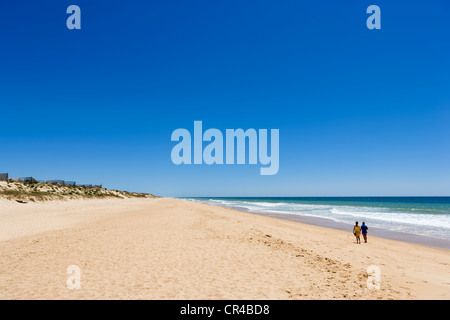 Praia do Ancao (Ancao Beach), près de Quinta do Lago, Algarve, Portugal Banque D'Images