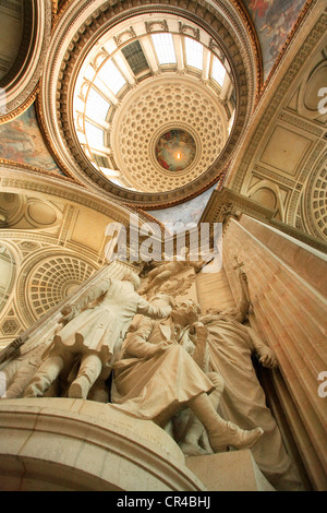 France, Paris, le Quartier Latin, le Panthéon Banque D'Images