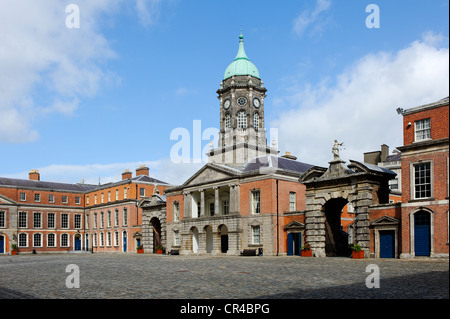 Le Château de Dublin, Dublin, République d'Irlande, Europe Banque D'Images