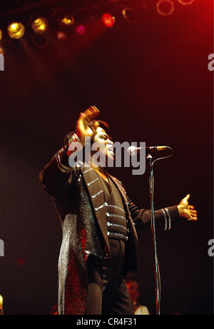 Brown, James, 3.5.1933 - 25.12.2006, musicien américain (chanteur), demi-longueur, sur scène, vers 1992, Banque D'Images