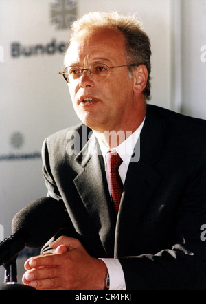 Scharping, Rudolf, * 2.12.1947, politicien allemand (SPD), Ministre fédéral de la défense 1998 - 2002, portrait, 2000, Banque D'Images