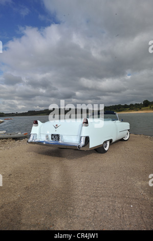 1954 Cadillac convertible voiture américaine classique Banque D'Images