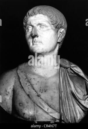 Germanicus, Gaius Iulius Caesar, 24.5.15 BC - 10.10.19 AD, général romain, portrait, buste, marbre, Museo Capitolino Rome, , Banque D'Images