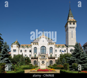 Palais de la culture de l'art nouveau, Targu Mures, mure&# 351 ; county, Transylvanie, Roumanie, Europe Banque D'Images