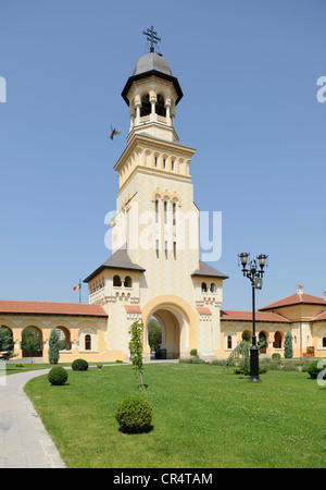 La cathédrale de couronnement de l'église orthodoxe roumaine, Alba Julia, silberstedt, Roumanie, Europe Banque D'Images