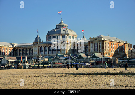 Steigenberger Kurhaus Hotel sur la plage de Scheveningen, Pays-Bas, Mer du Nord, de l'Europe Banque D'Images