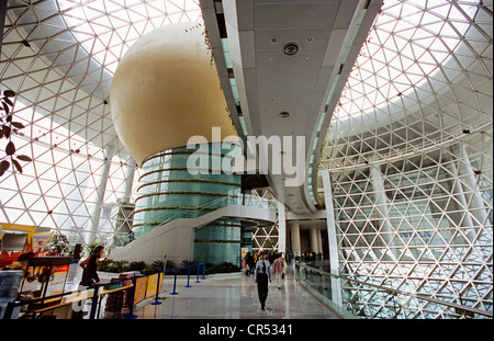 La Chine, Shanghai, Pudong District, Musée des sciences et de la technologie Banque D'Images