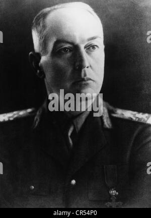 Antonescu, Ion Viktor, 2.6.1882 - 1.6 1945, général et politicien roumain, Premier ministre 15.9.1940 - 23.8.1944, portrait, 1940, Banque D'Images