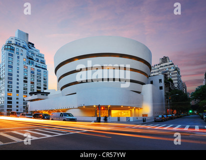 Musée Guggenheim de New York, New York, USA. Banque D'Images