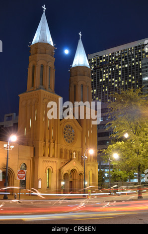 Basilique du Sacré-Cœur de Jésus à Atlanta, Géorgie, USA. C'était la première basilique catholique dans l'état de Géorgie. Banque D'Images