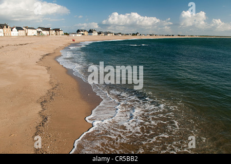 France, Loire Atlantique, La Turballe, La plage des Bretons Banque D'Images