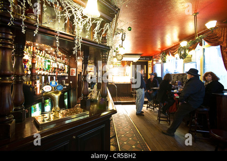 Royaume-uni, Londres, Northumberland Street, Sherlock Holmes pub Banque D'Images