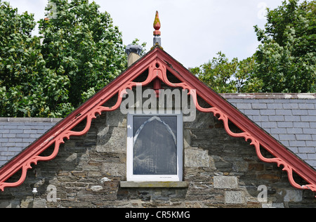 Façade de maison, Bantry, West Cork, République d'Irlande Banque D'Images