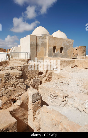 Bordj El Kebir fort à Houmt Souk sur l'île de Djerba, Tunisie, Maghreb, Afrique du Nord, Afrique Banque D'Images