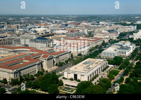 United States, Washington DC, le centre commercial Banque D'Images