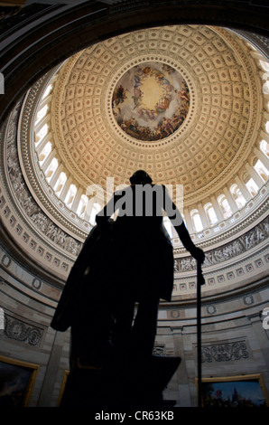 United States, Washington DC, le Mall, le Capitol, Rotunda