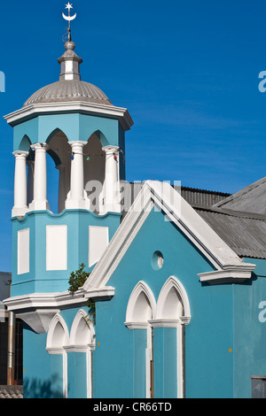 L'Afrique du Sud, Western Cape, Cape Town, district de malay Bo-Kaap, mosquée Nurul Mohamadia, première mosquée du quartier en 1899 Banque D'Images