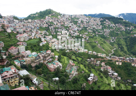 Cityview, Shimla, Himachal Pradesh, Inde Banque D'Images